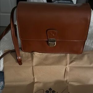 Brown Leather Men's Bag